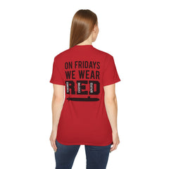 RED FRIDAY Remember Everyone Deployed Unisex Tee