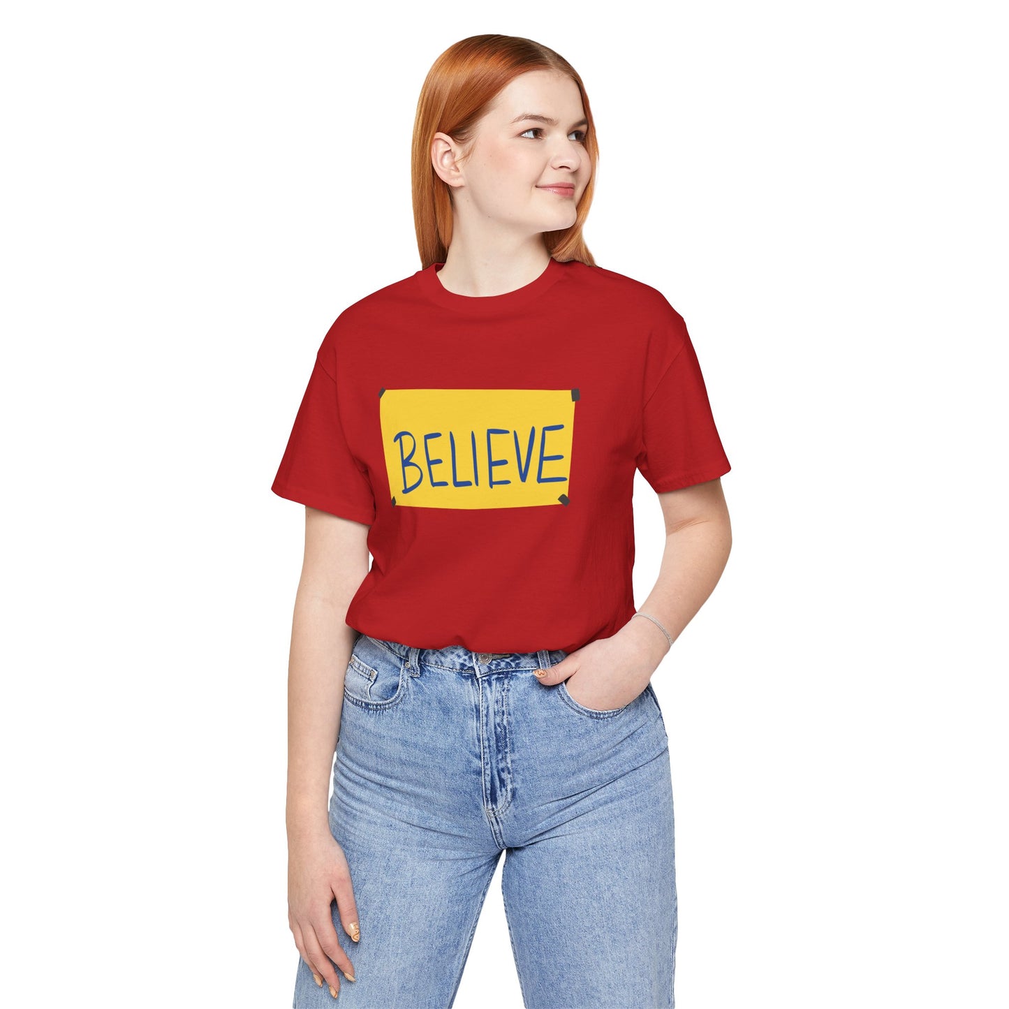 Ted Lasso BELIEVE SHIRT - Unisex Short Sleeve Tee