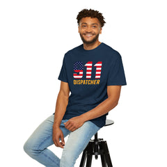 Vintage 911 Dispatcher Garment Dyed T-Shirt