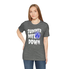 Summer Meltdown Graphic Tee — "Summer Melt Down" Sun Design