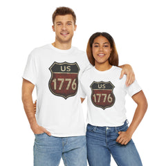 Vintage USA Pride Tee - 1776 Unisex Heavy Cotton Tee