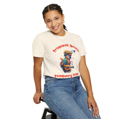 Tropical Beats Graphic T-Shirt — Feathery Feats Design