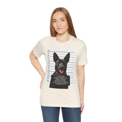 K9 Mugshot Personalized with your Dog T-Shirt