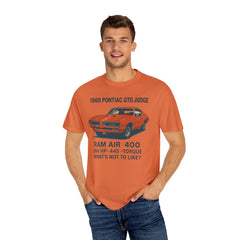 Retro Pontiac 1969 GTO Judge - Unisex Comfort Colors Garment Dyed T-Shirt