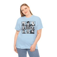 The Brainy Bunch Tee — Vintage Scientist Portraits Graphic T-Shirt