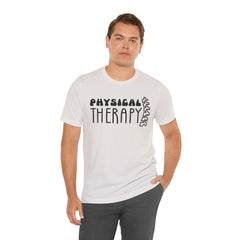 Physical Therapy Unisex Tee - Spine Graphic Gift for PT Student