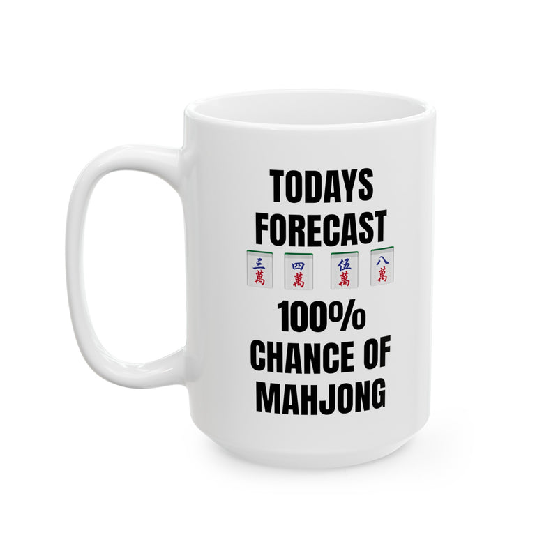 Funny Mahjong mug, funny mahjong gift, white ceramic mug, 11oz mug,15oz mug, gift for player, mahjong lover gift, Mahjong enthusiast present