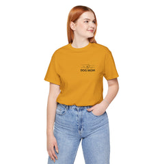 Dog Mom T-Shirt — Personalized Your Dog Image  Tee (Custom Name)