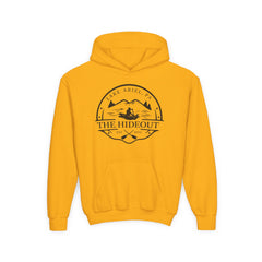 Youth Hoodie — 'The Hideout' Lake Ariel PA Mountain Adventure Hoodie