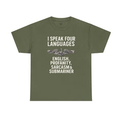 Funny United States Submarine Multilingual T-Shirt