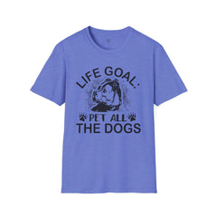Dog Lover Life Goal Pet ALL The Dogs T-Shirt