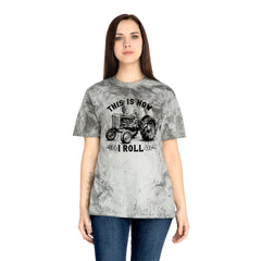 This Is How I Roll - Tractor Graphic Unisex Color Blast T-Shirt