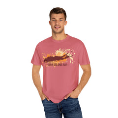 Long Island NY Comfort Colors Garment-Dyed T-shirt with Long Island Ice Tea Cocktail Recipe on Back