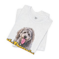 My Therapist Has A Wet Nose Personalized with your dog(s) image T-Shirt
