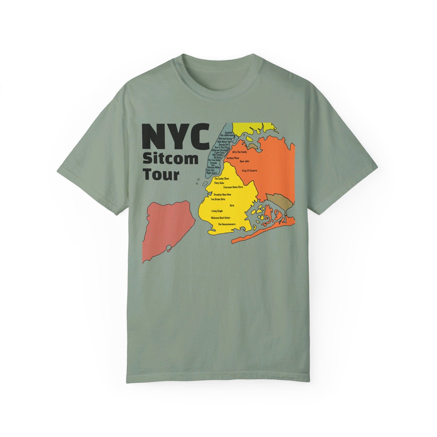 NYC Sitcoms, Comfort Colors - Unisex T-shirt