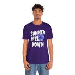 Summer Meltdown Graphic Tee — "Summer Melt Down" Sun Design