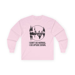 Stranger Things Inspired Long Sleeve Tee - Hawkins, Indiana Graphic Tee