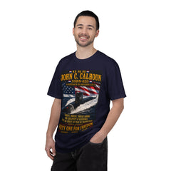 USS John C. Calhoun SSBN-630 Submarine Tribute T-Shirt — Forty One For Freedom Patriotic Tee