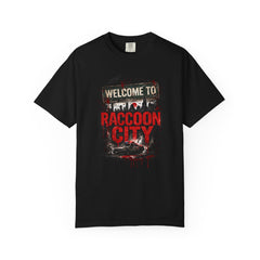 Raccoon City Horror T-Shirt – "Welcome to Raccoon City" Graphic Tee