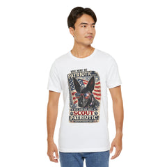 Personalized with your Dogs name and image Patriotic Dog T-Shirt