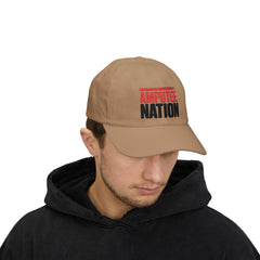Amputee Nation Classic Dad Cap, Casual Hat for Support, Gift for Amputees, Awareness Cap, Adjustable Dad Hat