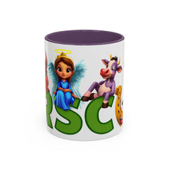 Russell Sage College Mascot Characters 11oz or 15 oz Ceramic Mug - Personalize your mug with your grad year by entering it in the notes field before you complete your purchase