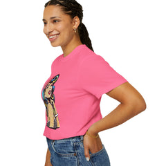 Pop Art Pinup Girl Comfort Colors T-Shirt