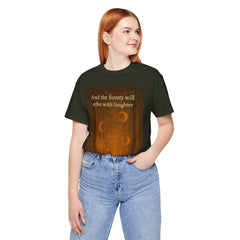 Forest Echoes Short Sleeve Tee - Get The Led Out, Zeppelin Inspirational Nature Design