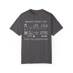 CAMERA DISPLAY, Graphic Unisex Garment-Dyed T-shirt