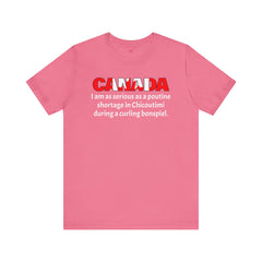 Funny Canadian Language Quote Unisex Tee