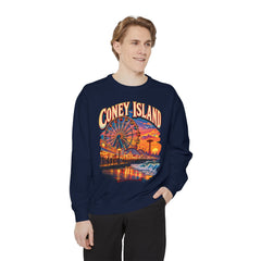 Brooklyn's Coney Island Sunset Sweatshirt - Comfort Colors Soft