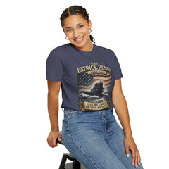 USS Patrick Henry SSBN 599 Submarine T-Shirt with a quote from its namesake