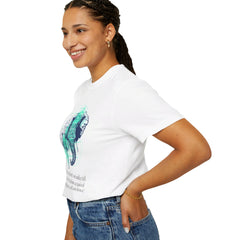 Elephants Graphic  Garment-Dyed T-shirt