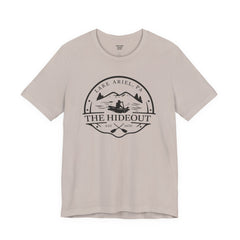 The Hideout Lake Ariel Tee — Vintage Lakeside Cabin T-Shirt