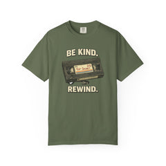 Be Kind Rewind Cassette T-Shirt — Retro 80s Vintage Tape Tee