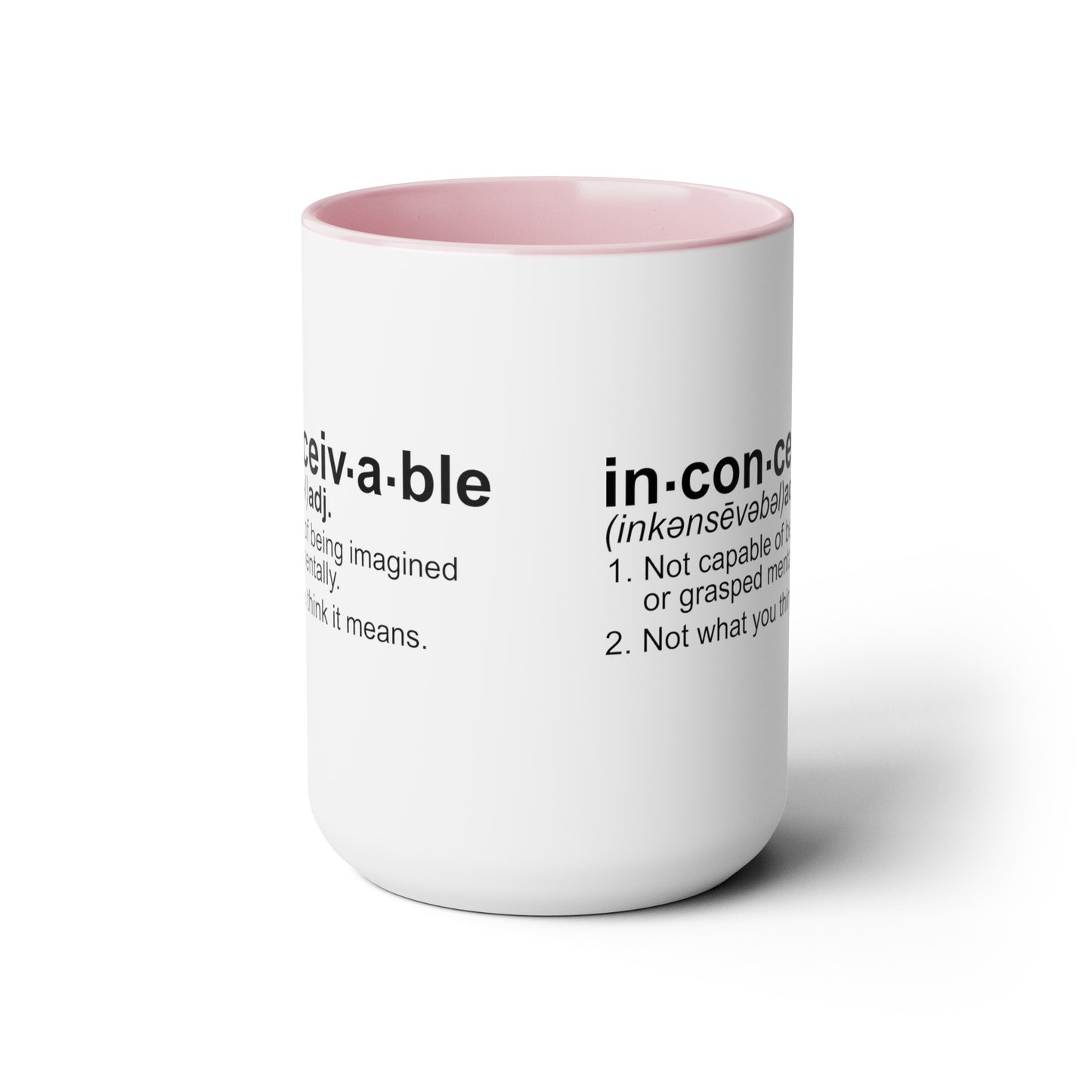 Princess Bride Mug: Inconceivable Quote, 80s Movie Fan Gift