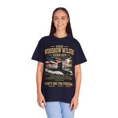 USS Woodrow Wilson SSBN-624 T-Shirt — Forty One for Freedom Submarine Tribute