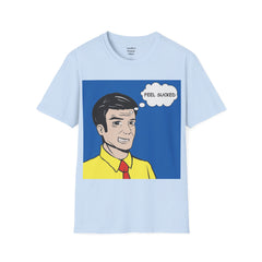 Feel Sucked Pop Art Guy Unisex Softstyle T-Shirt