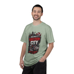 Raccoon City Graphic T-Shirt — "Welcome to Raccoon City" Horror Gamer Tee
