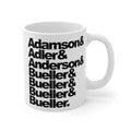 Attendance Call for Ferris Beuller - Ceramic Mugs (11oz\15oz\20oz)  / Movie Quote / Unique Gift / Gift for him / Gift for Her / 80s Movie