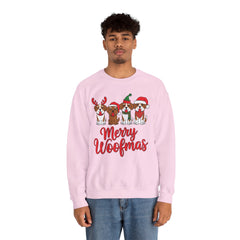 Merry Woofmas- Unisex Heavy Blend™ Crewneck Sweatshirt