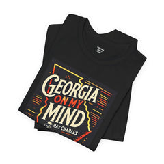 Georgia On My Mind - Ray Charles - Graphic Unisex Jersey Short Sleeve Tee