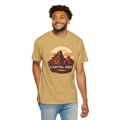 Capitol Reef National Park Graphic, Comfort Colors Soft Relaxed Fit Unisex Garment-Dyed T-shirt