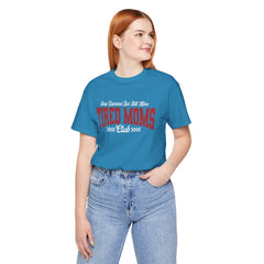 Sleep Deprived Still Alive Tired Moms Club T-Shirt — Funny Vintage Mom Graphic Tee