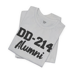 DD-214 Alumni Tee — Military Service Veteran Tribute T-Shirt