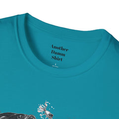 Bite Me Unisex Softstyle T-Shirt  A unique gift idea for people who love to fish