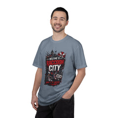 Raccoon City Graphic T-Shirt — "Welcome to Raccoon City" Horror Gamer Tee