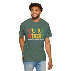Rugby Players Rainbow Graphic T-Shirt