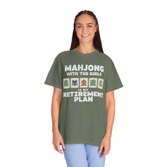 Mahjong Retirement Plan Unisex T-Shirt - Fun Gift for Friends