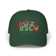 Russell Sage College Mascot Classic Cap - Claim your Memories as a Red Devil, Blue Angel, Purple Cow or Golden Horseshoe